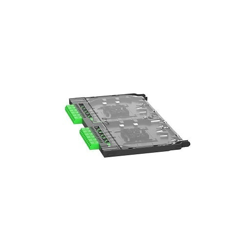 Panduit FDS9N-24-LAP 24 Fiber Front Access Splice Cassette LC Angled Physical Contact