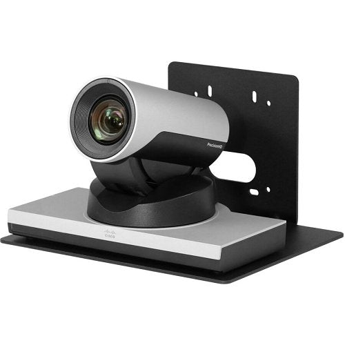Vaddio Thin Profile Wall Mount Bracket for Select Cisco Precision and Polycom Eagle Eye Cameras, Black (535-2000-251)
