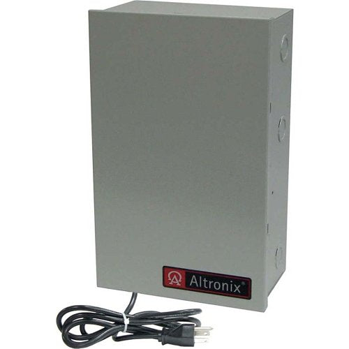 Altronix ALTV248300UL3 CCTV Power Supply, 8 Fused Outputs, 24/28VAC at 12.5A, 115VAC, BC200 Enclosure, Includes 3-Wire Line Cord Image of AX-248300UL3