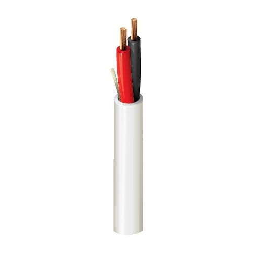 Belden 6200UE 877U1000 16/2 Stranded BC Security and Commercial Audio Cable, Plenum-CMP, Flamarrest Jacket with Ripcord, 1000\' (304.8m) UnReel, Natural