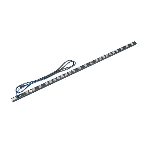 Middle Atlantic PD-2420SC-NS PD Series 24-Outlet Vertical Power Strip, Slim High-Density, 20A, No Surge Protection