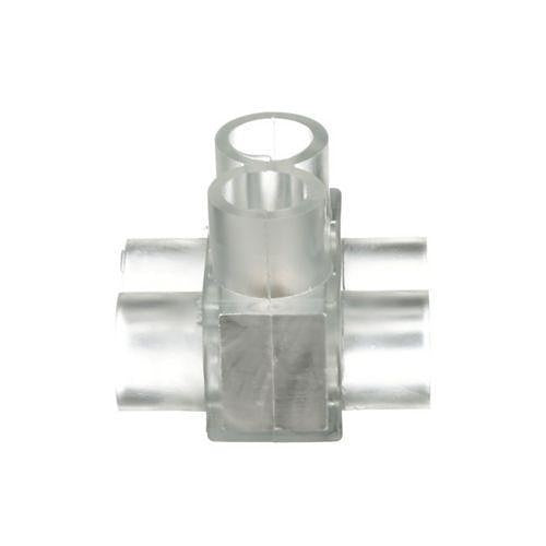 Panduit PCSB250-2-6Y Multi-Tap Connector, Double-S Double-Sided, Clear