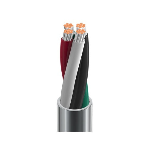 Belden 9444060100 20-4 TC Multiconductor Cable, PVC Insulation, Chrome