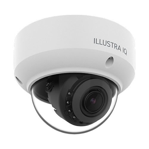 Illustra IFS08-D13-OIB4 Flex Gen4 8mp Outdoor Mini Dome Camera, 3.6-11mm Varifocal Lens, IP66, IK10, White