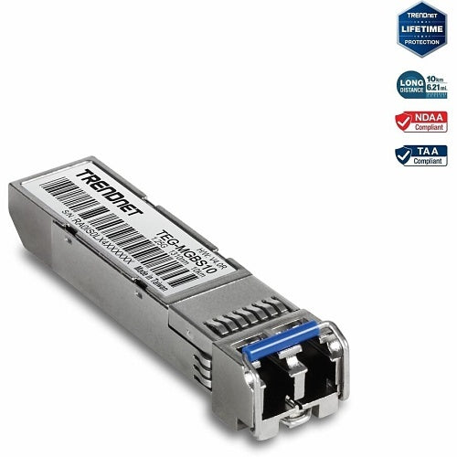 TRENDnet TEG-MGBS10 Mini-GBIC Single-Mode LC Module