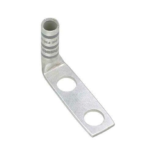 Panduit LCC2-14AF-Q Compression Connector Lug, 2-Hole, #2AWG, Copper