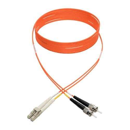 Tripp Lite N318-03M Duplex Multimode 62.5/125 Fiber Patch Cable, LC/ST, 3m (10\')