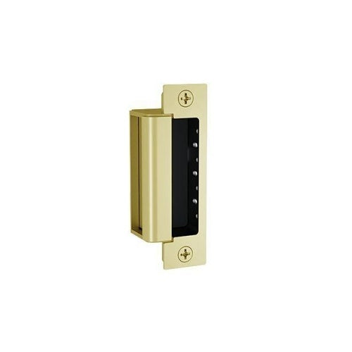 HES 1600-606-DLMS 1600 Series Electric Strike Body Only, Dual Lock Monitors and Strike Monitor, Satin Brass