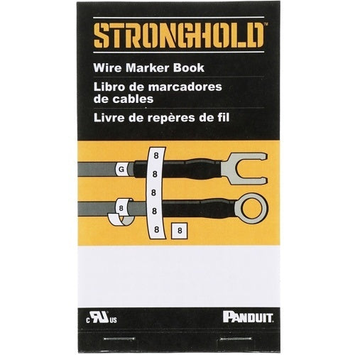 Panduit PCMB-15 Label Maker, Pre-Printed WM Book Vinyl Cloth, .22\\" W
