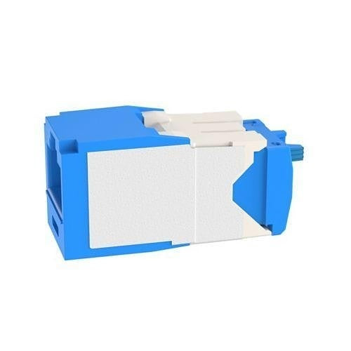 Panduit CJ6X88TGBU-24 Mini-Com Module Cat 6A UTP Keystone Jack, 8 Pos 8 Wire, Blue