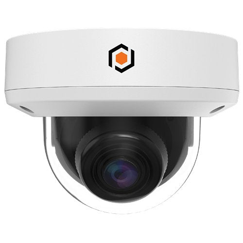 G.S.D D6Z2812AIO-5MP 5MP HD Analog Dome Camera, 2.8-12mm Lens, Vandal-Proof, IP66, Weatherproof, White