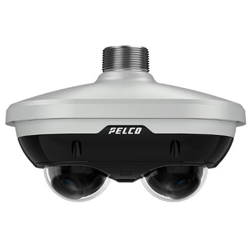 Pelco SBDE1-6V7-E2H-IR 2x 3MP Sarix Enhanced Duo Camera, 3.24-7.33mm Varifocal Lens, IR, WDR