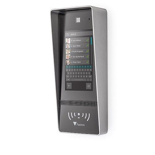Paxton 337-610-US Entry Touch Panel, Surface Mount with Rain Hood Door Entry System for Standalone Net2 or Paxton10