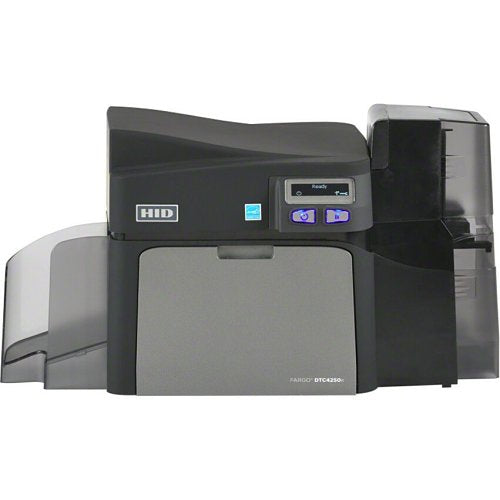 HID FARGO 052602 DTC4250e Dye Sublimation/Thermal Transfer Printer - Color - Desktop - Card Print Image of FX-52602