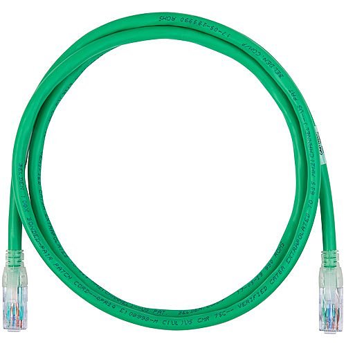 Belden CA21104025 10GX CAT6A Patch Cord, UTP, CMR, 25\',  Yellow Image of 7B-CA2110425