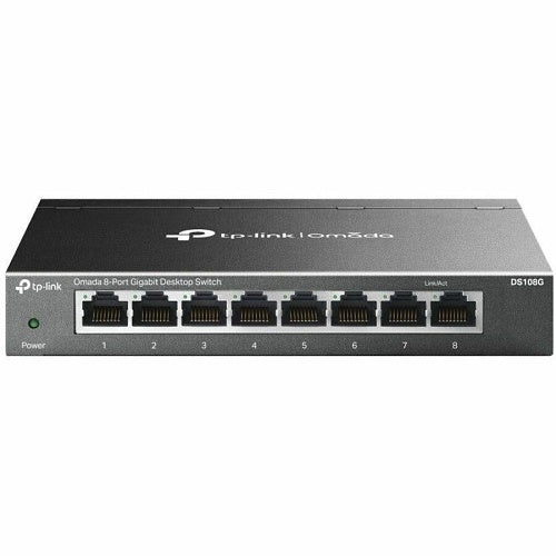 TP-Link DS108G Omada Unmanaged 8-Port Gigabit Desktop Switch