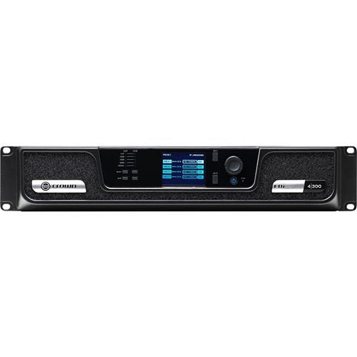 Crown CDI4X300 4-Channel 300W Amplifier at 4 Ohm