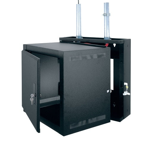 Middle Atlantic EWR-10-17SD EWR Series Pivoting Wall Mounted Enclosure, 17\\" Depth, 10U RMS