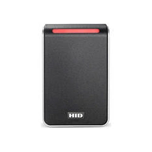 HID 40TKS-00-0010E2 Signo 40 Terminal Strip Reader with Standard Profile, Black with Silver Trim