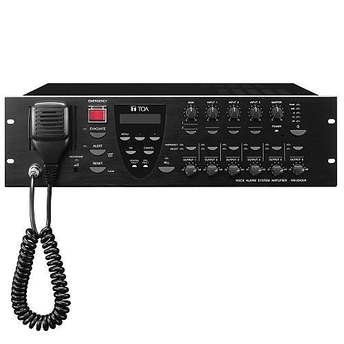TOA VM-3240VA AMQD00 VM-3000 Series Voice Alarm System Amplifier, 240W