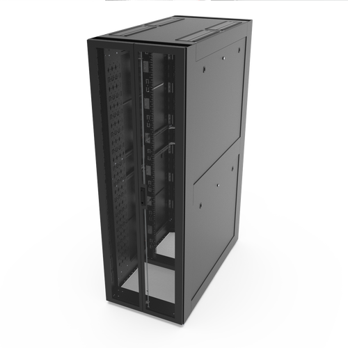 Vertiv GL42UEX-60140W-MS-SC Rack Extreme Series High Density Rack Enclosure, Mesh Front and Split Mesh Rear Doors, Shock Crate, 23.6x55.1\\", 42U RMS, White