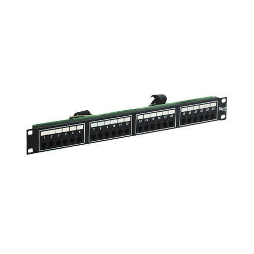 ICC ICMPP024T4 Voice 6P4C Patch Panel with Male Telco in 24-Port and 1U