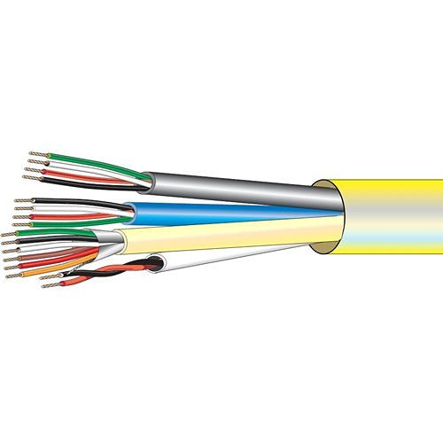 West Penn AC1822 500' Access Control Cable, Outdoor Jacket, Flexible, Blue