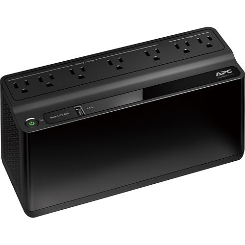 APC by Schneider Electric Back-UPS 600VA Tower UPS Image of 2G-BE600M1