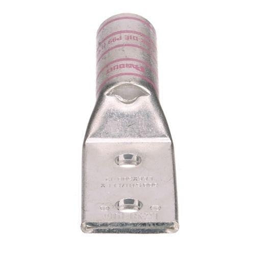 Panduit LCCX500-12-6 Copper Compression Lug, 500 KCMil, 2-Hole