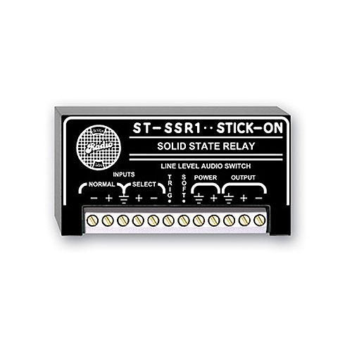 RDL ST-SSR1 Line-Level Audio Switch - 2x1 Image of RL-STSSR1