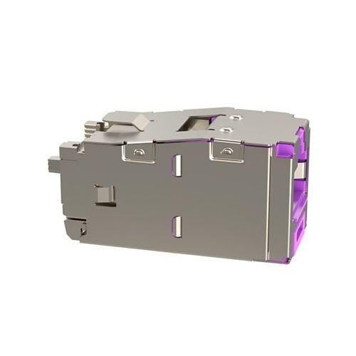 Panduit CJST6X88TGVLY CAT6A 28/30AWG Shielded Jack Module, Very Low-Profile Design