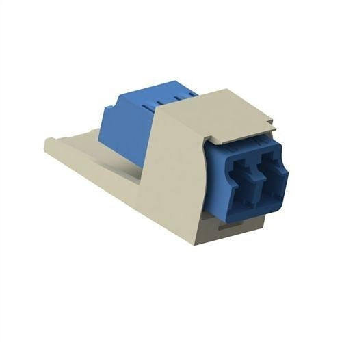 Panduit CMDSLCZEI Duplex LC Fiber Adapter, Blue with Module