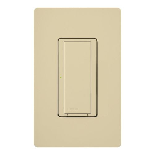 Lutron RRD-8ANS-IV Maestro RF Switch, Works with RA2Select / RA3, 8A Light / 5.8A Motor, Single Pole / Multi-Location, Neutral Required, 120V, Ivory