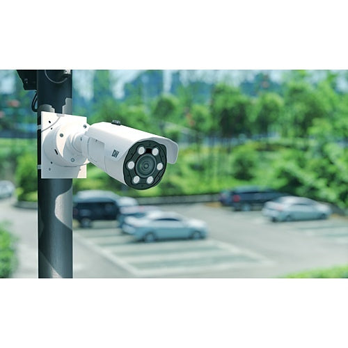 Digital Watchdog DWC-XSBA05LIPC1 MEGApix Ai CaaS 5MP ALPR and MMCR Bullet Edge IP Camera with IR and AI Engine, 6-50mm Vari-Focal Lens