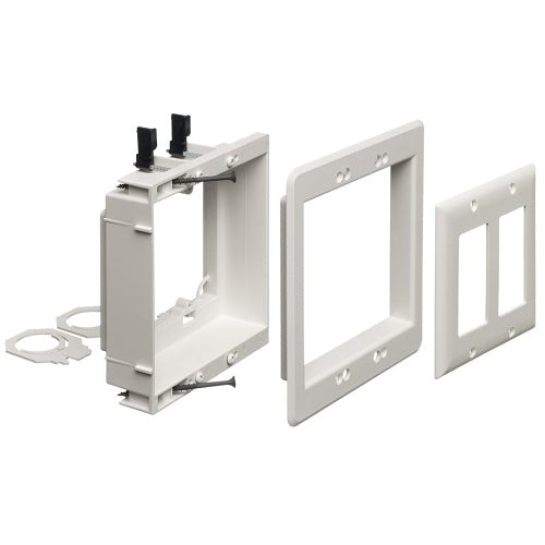 Arlington LVU2W Mounting Bracket, White