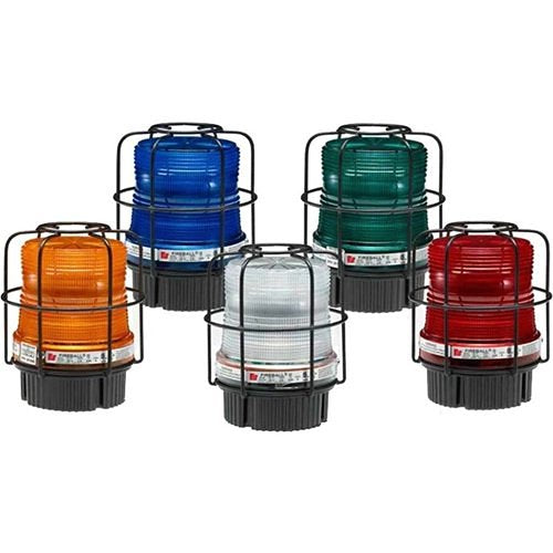 Federal Signal FB2LEDX-120-240A FB2LEDX Series Fireball Hazardous Location LED Warning Light, 120/240V AC, Amber