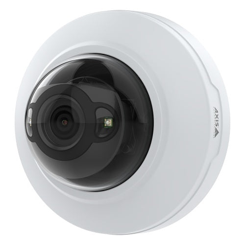 AXIS M4215-LV 2MP WDR Dome IP Camera with Deep Learning and OptimizedIR, 3.5-6.6mm Varifocal Lens, White