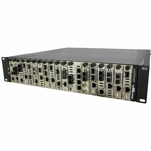 Lantronix ION219-A-JP 19-Slot Chassis, Model 219-A, with Jumper