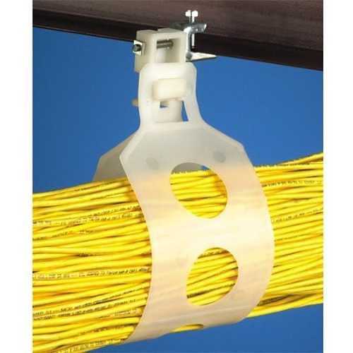 Arlington TL50 the LOOP Cable Support, Non-Metallic, 5\\", White, 10-pack (TL5010)