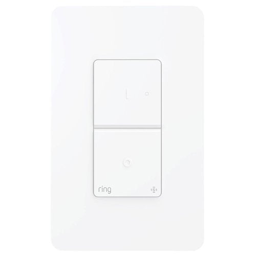 Ring B0FPGQW7KL Smart Light Switch with Neutral Wire Required, White