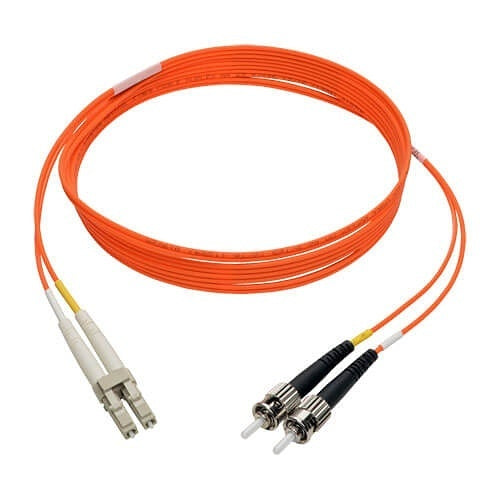 Tripp Lite N318-02M Duplex Multimode 62.5/125 Fiber Patch Cable, LC/ST, 2m (6\')