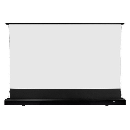 Elite Screens FTE122H3 Kestrel Tab-Tension 3 Series Electric Floor-Rising Projection Screen, CineWhite Screen Material, 122\\", Matte White