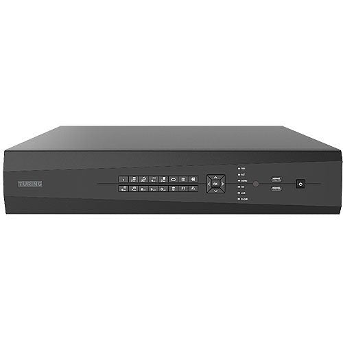 Turing Video TR-MR64R-B SMART Series 64-Channel Performance NVR with Turing Vision Bridge, HDD Not Included