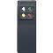 Linear MDT-4B MegaCode 5-Channel Block Coded Visor Transmitter, Black