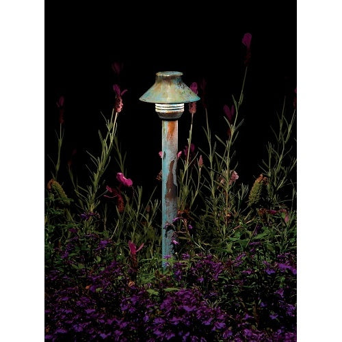 FX Luminaire SP-LED20W-12R-CU Stella Collection Path Light, 1.3VA, 2700K G4 Lamp, 12\\", Copper
