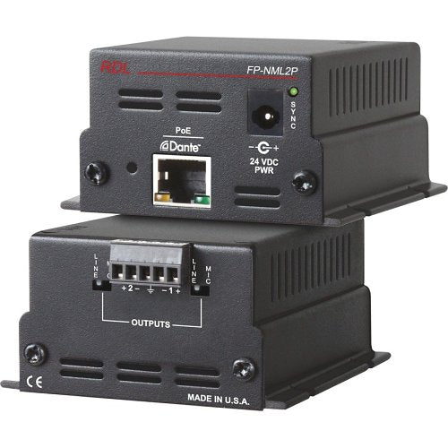 RDL FP-NML2P Network to Mic/Line Interface