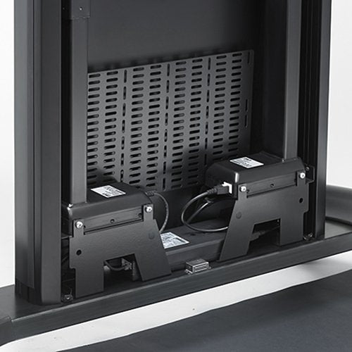 Chief XPD1U X-Large Electric Height Adjustable Mobile AV Cart for Flat Panel Displays, Black
