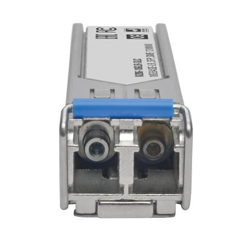Tripp Lite N286-01GLX-SLX HP J4859C Compatible SFP Transceiver, 1000Base-LX, DDM, Singlemode LC, 1310nm, 10km
