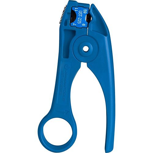 Jonard Tools Coax Stripping Tool For Rg59 Rg6 Rg7 Rg11 Cables With Cable Stop Image of J0-UST125