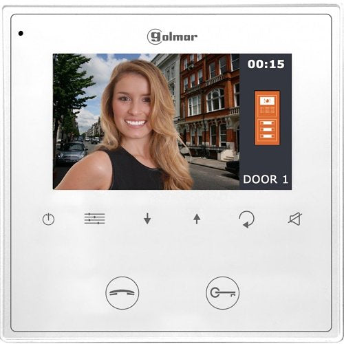 Alpha VESTA2 SE GB2 4.3\\" GB2 TFT Color Monitor Handsfree Video-Intercom System with Wall Mounting Bracket